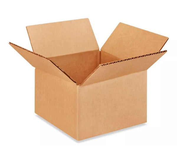 25-Pack Corrugated Boxes (6" x 4" x 4" ECT40)