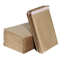 Self-Seal Kraft Bubble Mailer #00 (4.75" x 9" useable) - Box of 250